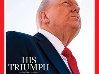 ΗΠΑ: Ο Τραμπ είναι πρωτοσέλιδο στο περιοδικό Time, αλλά η φωτογραφία δεν του αρέσει καθόλου