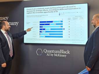 McKinsey: Η πρόκληση της τεχνητής νοημοσύνης για τις επιχειρήσεις - Χαμηλές οι επιδόσεις της Ελλάδας στην υιοθέτηση εργαλείων AI