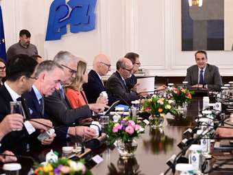 Κ. Μητσοτάκης στους CEOs της παγκόσμιας βιομηχανίας φαρμάκων: Η Ελλάδα στηρίζει την καινοτομία