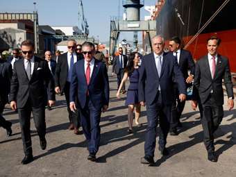 Τ. Θεοδωρικάκος: "Στρατηγική συνεργασία με τις ΗΠΑ και στη ναυπηγική βιομηχανία"