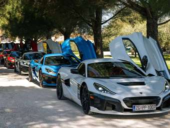 Επίδειξη ισχύος 19.000 ίππων από την Rimac στο πιο ήσυχο και δυνατό road trip στην ιστορία