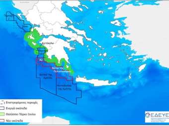 H Chevron "βλέπει" ελληνικό κοίτασμα νοτιοδυτικά της Πελοποννήσου και δυτικά της Κρήτης