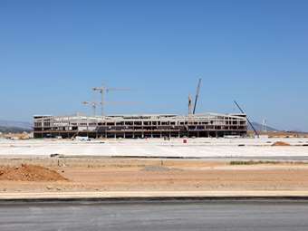 Πώς προχωρούν τα έργα στο νέο αεροδρόμιο του Ηρακλείου