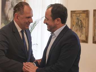 Συνάντηση εργασίας Γ. Γεραπετρίτη με τον Νίκο Χριστοδουλίδη