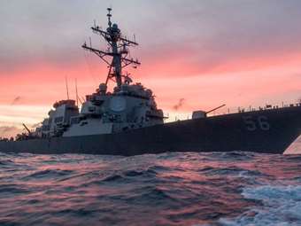 Κίνα: Ο στρατός απέκρουσε αμερικανικό αντιτορπιλικό κοντά στο Σκάρμπορο Σοάλ