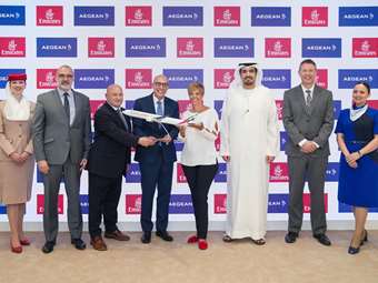 Emirates και Aegean διευρύνουν περαιτέρω τη συνεργασία τους, προσφέροντας αμοιβαία οφέλη στους επιβάτες τους