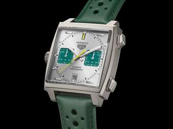 Το TAG Heuer Monaco σε British Racing Green είναι πανέμορφο