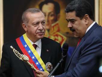 Ο Ερντογάν και ο Μαδούρο ανανεώνουν τη σχέση τους