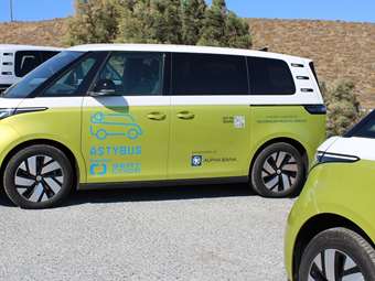 Αστυπάλαια: Οι πράσινες μετακινήσεις με το πρώτο ηλεκτροκίνητο minibus AstyBus έχουν γίνει πλέον καθημερινότητα