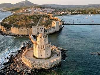 Το Κάστρο της Μεθώνης στο αγιάζι των αιώνων