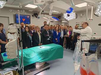 Εγκαίνια των ανακαινισμένων χειρουργείων της Καρδιοθωρακοχειρουργικής Κλινικής ΑΠΘ στο Π.Γ.Ν.Θ. "ΑΧΕΠΑ"