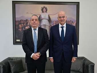 Συνάντηση Ν. Δένδια με τον ΥΠΕΘΑ της Κυπριακής Δημοκρατίας