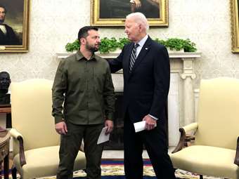 Μπάιντεν: Οι ΗΠΑ θα επισπεύσουν τη χρηματοδότηση για την Ουκρανία