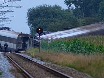 Δανία: Ένας νεκρός και αρκετοί τραυματίες σε σιδηροδρομικό δυστύχημα