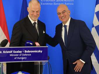 Συνάντηση Ν. Δένδια με τον ΥΠΑΜ Ουγγαρίας με επίκεντρο την ενίσχυση της διμερούς αμυντικής συνεργασίας