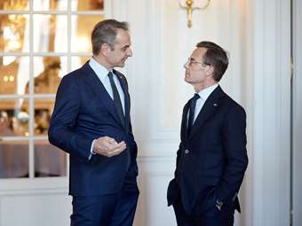 Συνάντηση Κ. Μητσοτάκη με Ουλφ Κρίστερσον με επίκεντρο τις προοπτικές ενίσχυσης των διμερών σχέσεων