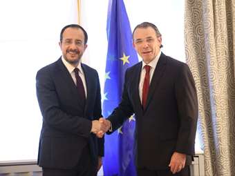 Συνάντηση Ν. Χριστοδουλίδη με ανώτατο στέλεχος της Chevron