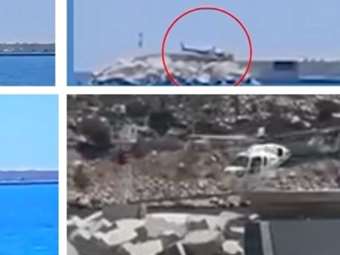 Έγινε η ανέλκυση του ελικοπτέρου που έπεσε στη Βουλιαγμένη - "Υπήρχε μυρωδιά από καύσιμο" λέει μάρτυρας