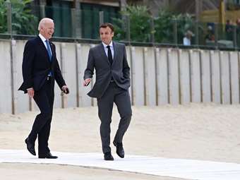 Συνάντηση του Τζο Μπάιντεν με τον Εμανουέλ Μακρόν στις 8 Ιουνίου