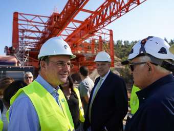 Θεσσαλονίκη - 89η ΔΕΘ: Εντυπωσιασμένος από την εξέλιξη του Flyover δήλωσε ο Κ. Χατζηδάκης