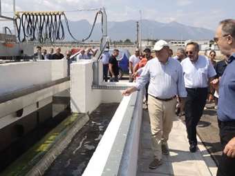 Με νερό από την εγκατάσταση επεξεργασίας λυμάτων της Λαμίας η άρδευση στις γειτονικές καλλιέργειες