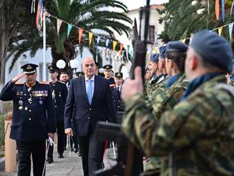 Ν. Δένδιας: Η νέα ηγεσία των Ενόπλων Δυνάμεων καλείται να υπηρετήσει τους πυλώνες της νέας προσέγγισης για την εθνική ασφάλεια