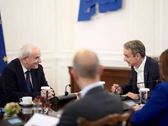 Συνάντηση Κ. Μητσοτάκη με τον ΥΠΑΜ Λιβάνου: Στο επίκεντρο οι περιφερειακές εξελίξεις