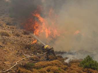 Χωρίς ενεργό μέτωπο η φωτιά στη Χίο - Βελτιωμένη εικόνα σε Αχαΐα, υπό έλεγχο στην Χαλκιδική