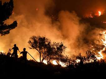 Μεγάλη πυρκαγιά στην Αντιόχεια – Ο εφιάλτης στην Τουρκία συνεχίζεται