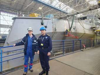 Επίσκεψη αρχηγού ΓΕΝ στη Γαλλία για την πρόοδο ναυπήγησης των νέων φρεγατών