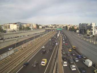 Αττική Οδός: Μεγάλη η επιδείνωση της κυκλοφοριακής συμφόρησης