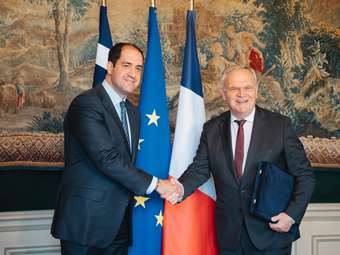 Ελληνο-γαλλική συνεργασία για την Πολιτική Προστασία - Σχέδιο για τις δασικές πυρκαγιές με AI και drones παρουσίασε ο Γ. Κεφαλογιάννης