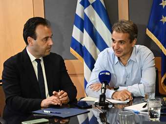 Ο Πρωθυπουργός επισκέφθηκε το Υπουργείο Ψηφιακής Διακυβέρνησης