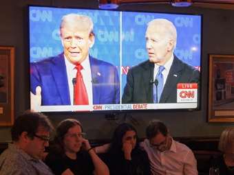 ΗΠΑ: Απογοήτευσε τους αναποφάσιστους η επίδοση του Μπάιντεν στο ντιμπέιτ