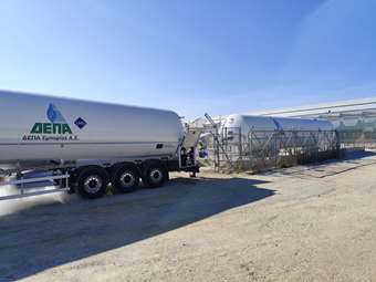 Σε λειτουργία ο πρώτος σταθμός αεριοποίησης LNG μονάδας ΣΗΘΥΑ εκτός δικτύου αγωγών