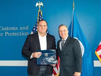 Γ. Πιτσιλής: Συνάντηση με τον επικεφαλής της Υπηρεσίας Τελωνείων και Προστασίας Συνόρων των ΗΠΑ
