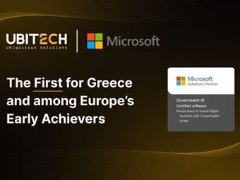 Η UBITECH Αποκτά το Microsoft Certified Software for Government AI Designation