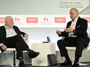 Τζ. Στίγκλιτς - Ευ. Μυτιληναίος για την ελληνική οικονομία, την κρίση στη Μέση Ανατολή και τις εκλογές στις ΗΠΑ