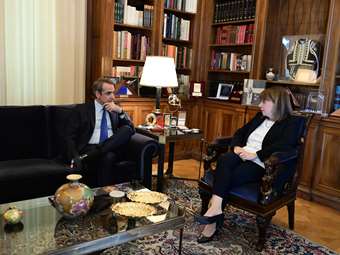 Σήμερα η συνάντηση Κ. Σακελλαροπούλου - Κ. Μητσοτάκη