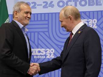 Συναντήσεις του προέδρου του Ιράν Πεζεσκιάν με Πούτιν και Σι