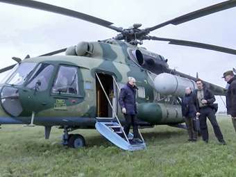 Ουκρανία: Ο Πούτιν επισκέφθηκε τον τόπο των "εγκλημάτων" του