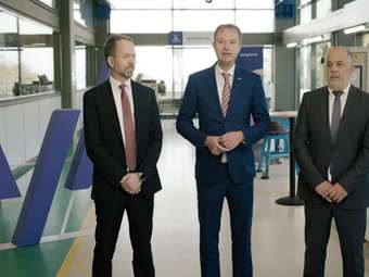 Accelleron Greece honored to host the Swiss Ambassador in its premises