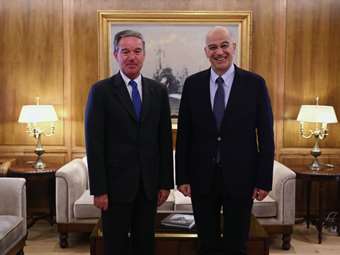 Συνάντηση Ν. Δένδια με τον πρέσβη του Βελγίου με επίκεντρο την περαιτέρω εμβάθυνση της διμερούς αμυντικής συνεργασίας