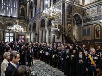 Δοξολογία για τη νέα χρονιά στη Μητρόπολη Αθηνών