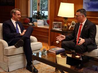 Κ. Μητσοτάκης σε ΥΠΕΞ Ισραήλ: Οι σχέσεις μας πρέπει να αναπτυχθούν για την ευρύτερη σταθερότητα στην ανατολική Μεσόγειο