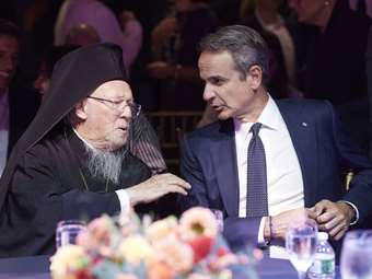 Κ. Μητσοτάκης για Πατριάρχη Βαρθολομαίο: Συνδυάζει "βαθιά πίστη" με "ουσιαστική εκτίμηση της επιστήμης, της έρευνας και των μεγάλων αιώνιων ερωτημάτων"