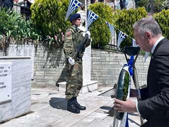 Στ. Καλαφάτης στην Επέτειο της Μάχης του Σκρα: Σήμερα, 107 χρόνια μετά, η μεγαλύτερη τιμή για τους ήρωες πεσόντες, να μην λησμονούμε την ιστορία μας