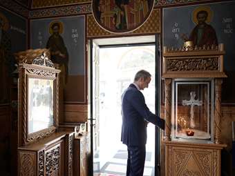 Ανάρτηση Κυρ. Μητσοτάκη στα μέσα κοινωνικής δικτύωσης για τα Θεοφάνεια