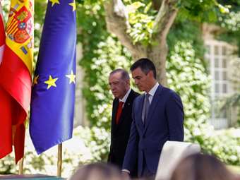 Συνάντηση Ερντογάν - Σάντσεθ: Τι είπαν για Γάζα, Ουκρανία και ΕΕ