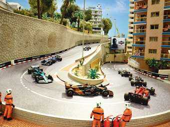 Απίστευτη μινιατούρα του Μονακό GP εγκαινιάστηκε από τον πρίγκηπα Αλβέρτο